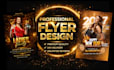 design professional business flyer and poster