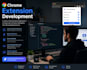 develop custom chrome extensions for automation, productivity