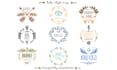 design modern elegant, bohemian, feminine and hand drawn boho logo design