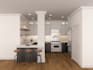 design your kitchen with realistic 3d rendering