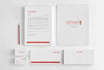 design a professional print ad and stationery