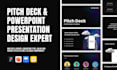 design powerpoint presentation and pitch deck