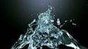 water splash logo reveal