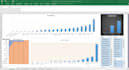 data entry, tables, vlookup, interactive dashboards in excel
