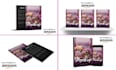 create 3d book cover mock up in 20 different styles