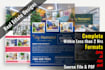do professional flyer and brochure design with amazing graphics
