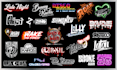 do typography urban streetwear clothing brand t shirt or brand logo design