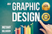 provide quick graphic design or redesign photoshop service
