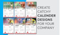 design awesome flyers, broucher and calendar