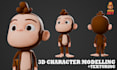 do 3d character model for game or animation