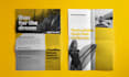 design a clean modern professional flyer