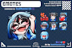 create custom twitch emotes or chat sticker for you
