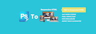 convert psd to html, responsive website