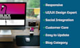 web site wordpress responsive with elementor