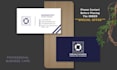 create minimal professional yet outstanding business card design