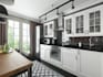 create 3d visualisation of kitchen furniture