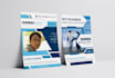 design corporate and professional yet beautiful flyer design