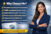 write a professional investor ready business plan