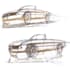 sketch cars with coffee