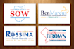 do unique political campaign logo design