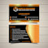 design elegant business card, marketing flyer, brochure, letterhead, birth day c