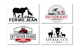 do professional pet, animal and farming logo design