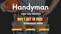 do handyman service or home constructor video ad promo