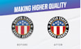 edit amend update, revamp, modify or redesign your logo