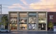 render 3d model of commercial building in 3ds max
