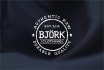 design 2 creative hipster retro vintage logo