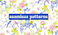 be your seamless pattern designer for fabric textile apparel