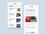 create professional news app for android and IOS