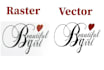 do vector tracing or raster to vector conversion in esp svg PDF cdr ai
