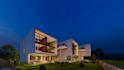 3d render architectural exterior design, commercial , house