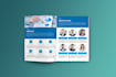 design exclusive flyer and elegant brochure