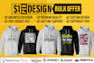 do amazing custom typography t shirt for pod business