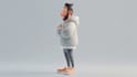 create a  3d animation video and render