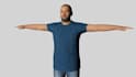 make 3d cartoon character of your model