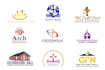 do modern church or ministry logo