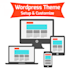 do wordpress theme setup and customize