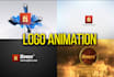 make an awesome custom logo animation and youtube intro