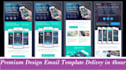 create mailchimp email template add popup form in wordpress