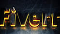 create 3d metallic glow logo intro