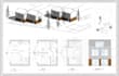 be your architect, draftsman for house plans, 2d floor plan using autocad