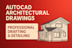 create professional architectural drawings and floor plans in autocad
