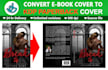convert kindle cover to amazon KDP paperback book cover