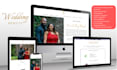 create a personalised wedding website for invitation, rsvp
