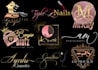 design unique girly feminine business logo