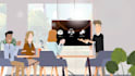 create custom modern 2d animated explainer videos
