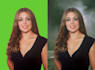 professionally remove green screen background from photos